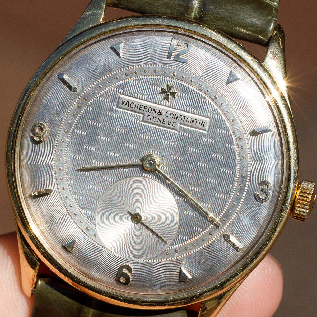 VACHERON & CONSTANTIN Ref.4195  Guilloche Dial