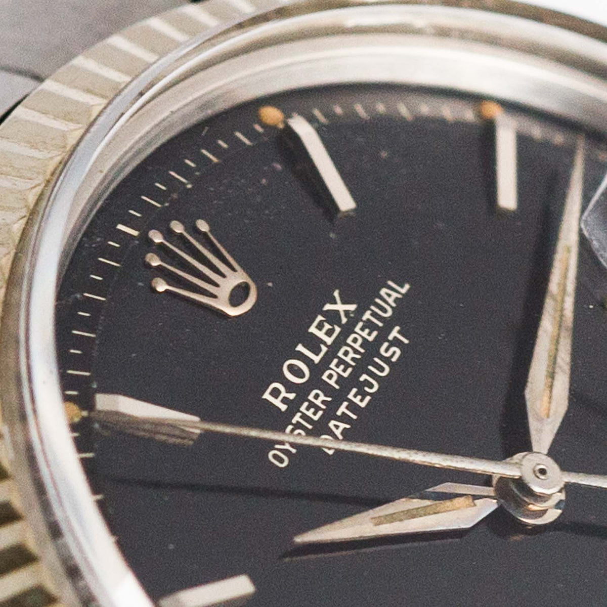 ROLEX DATEJUST Ref.1601 Black Gilt Dial