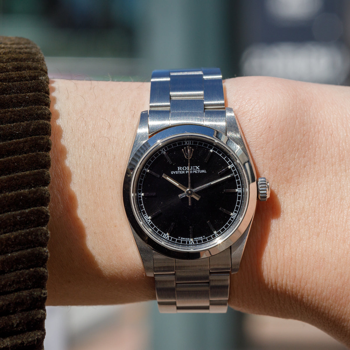 ROLEX OYSTER PERPETUAL Ref.67480 Mid Size