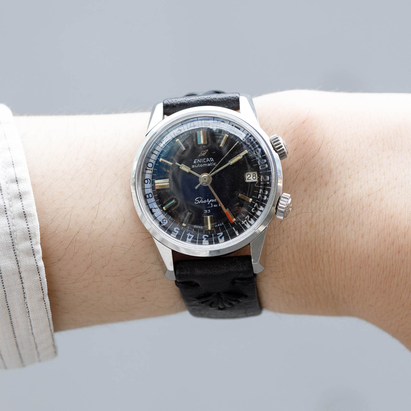 ENICAR Sherpa Jet Ref.126/002 Super Compressor Case – TIMEANAGRAM