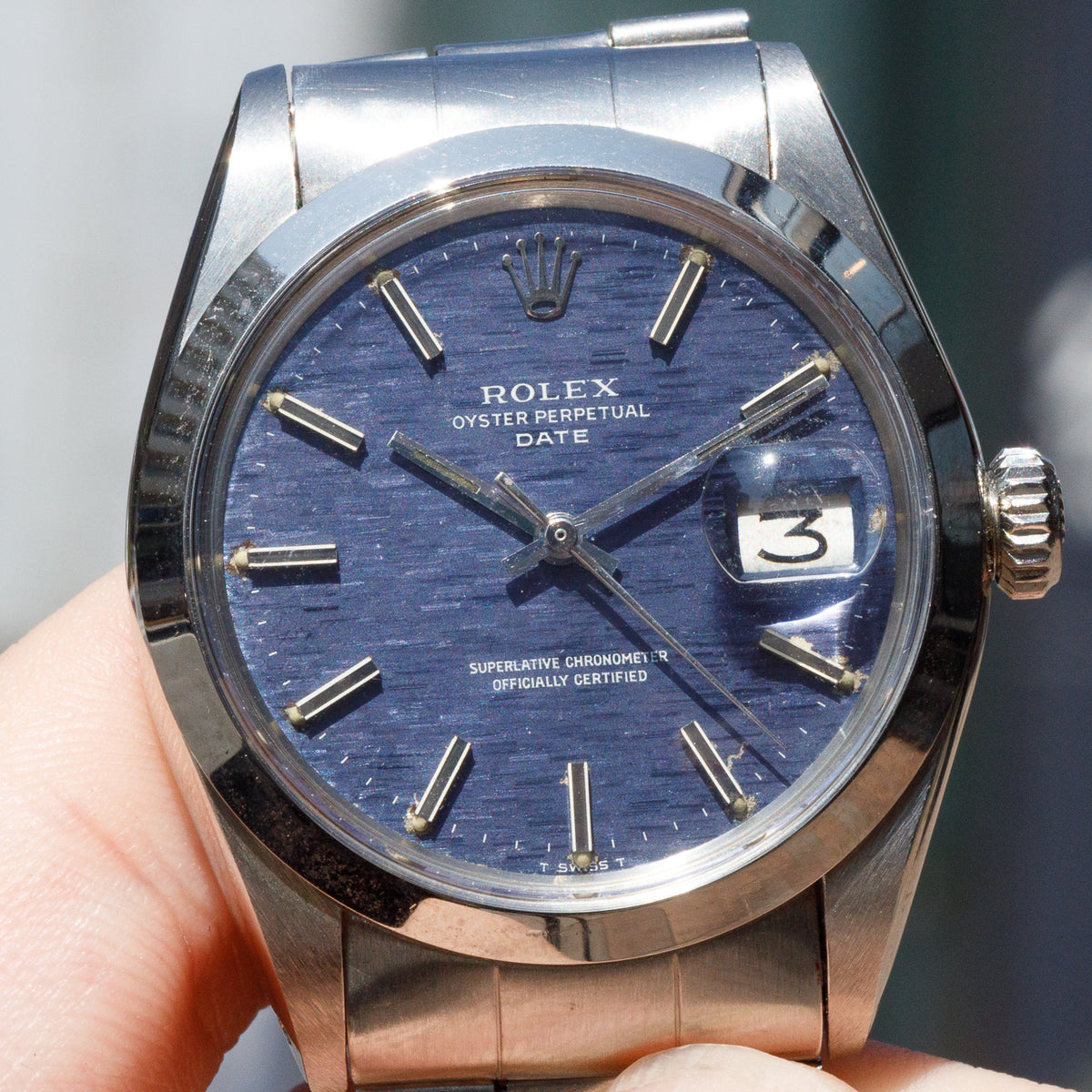 ROLEX OYSTER PERPETUAL DATE Ref.1500