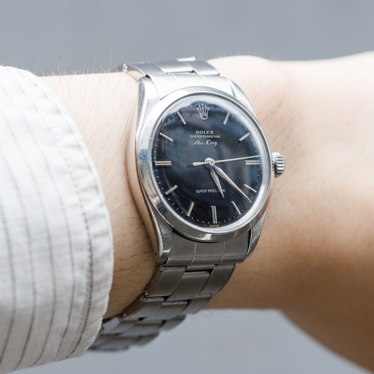 ROLEX Air-King Ref.5500 Black Glit Dial