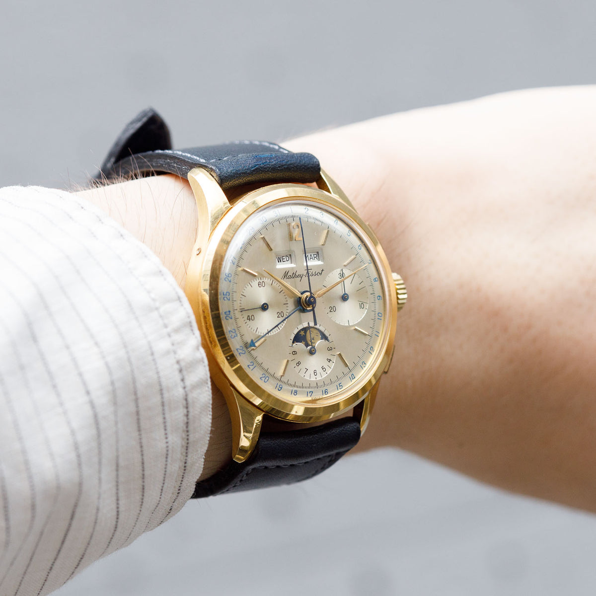 MATHEY TISSOT Ref.1679 Triple Calendar Moonphase