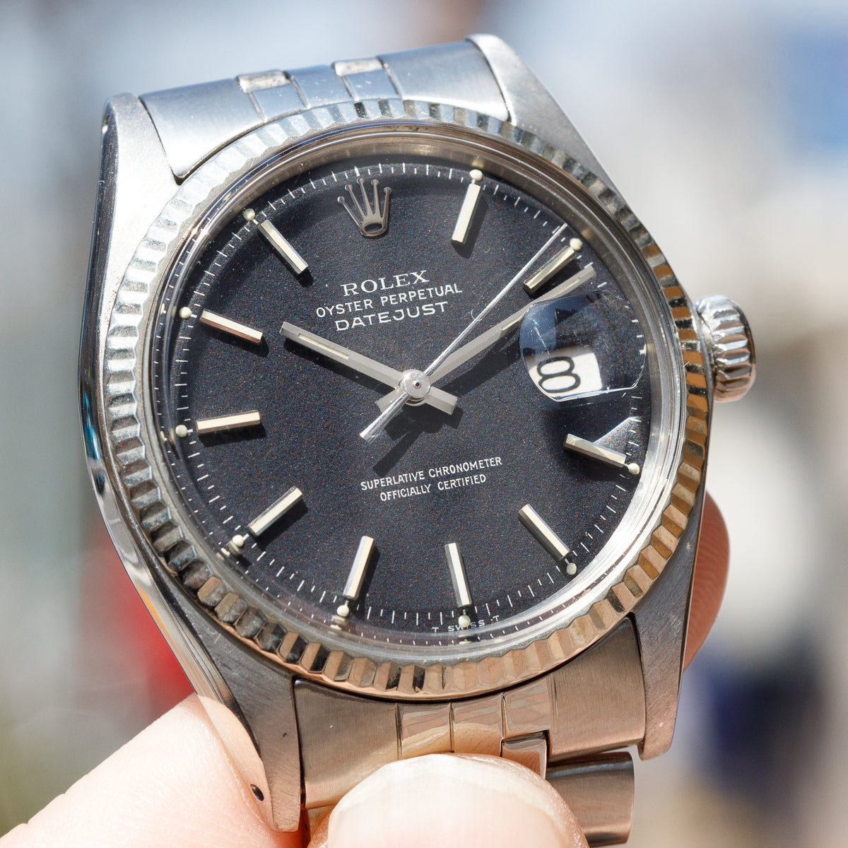 ROLEX DATEJUST Ref.1601 Confetti Dial