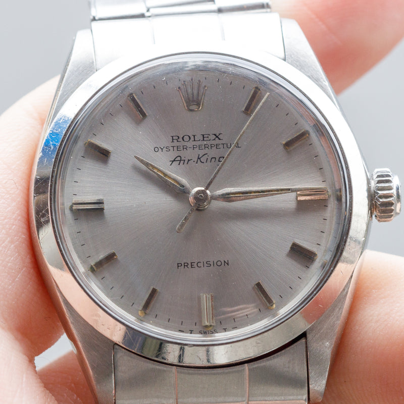 ROLEX Air-king Ref.5500 Gray Color Dial