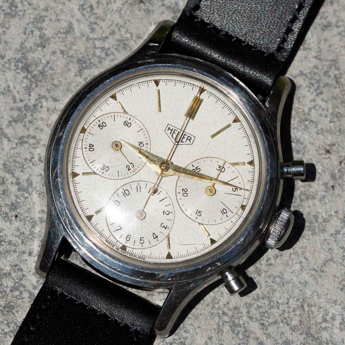 HEUER Ref.2444 Pre CARRERA Spillino Case