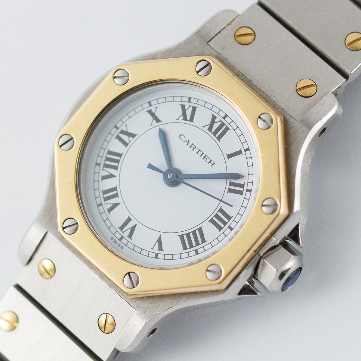 CARTIER SM SANTOS OCTAGON Ref.0907 Automatic