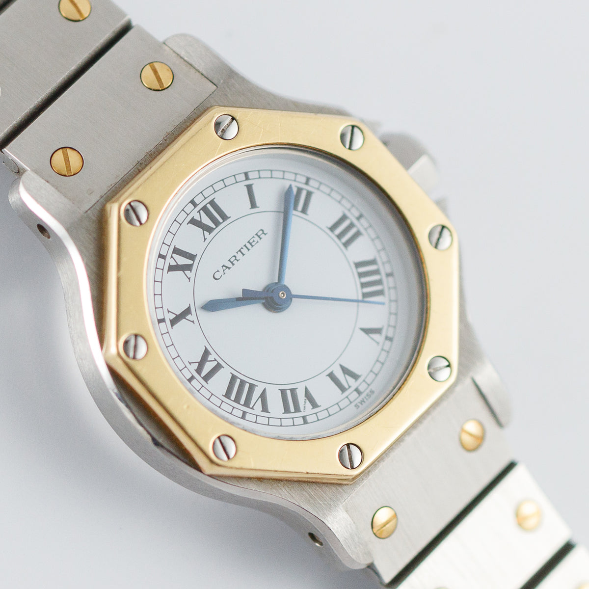 CARTIER SM SANTOS OCTAGON Ref.0907 Automatic