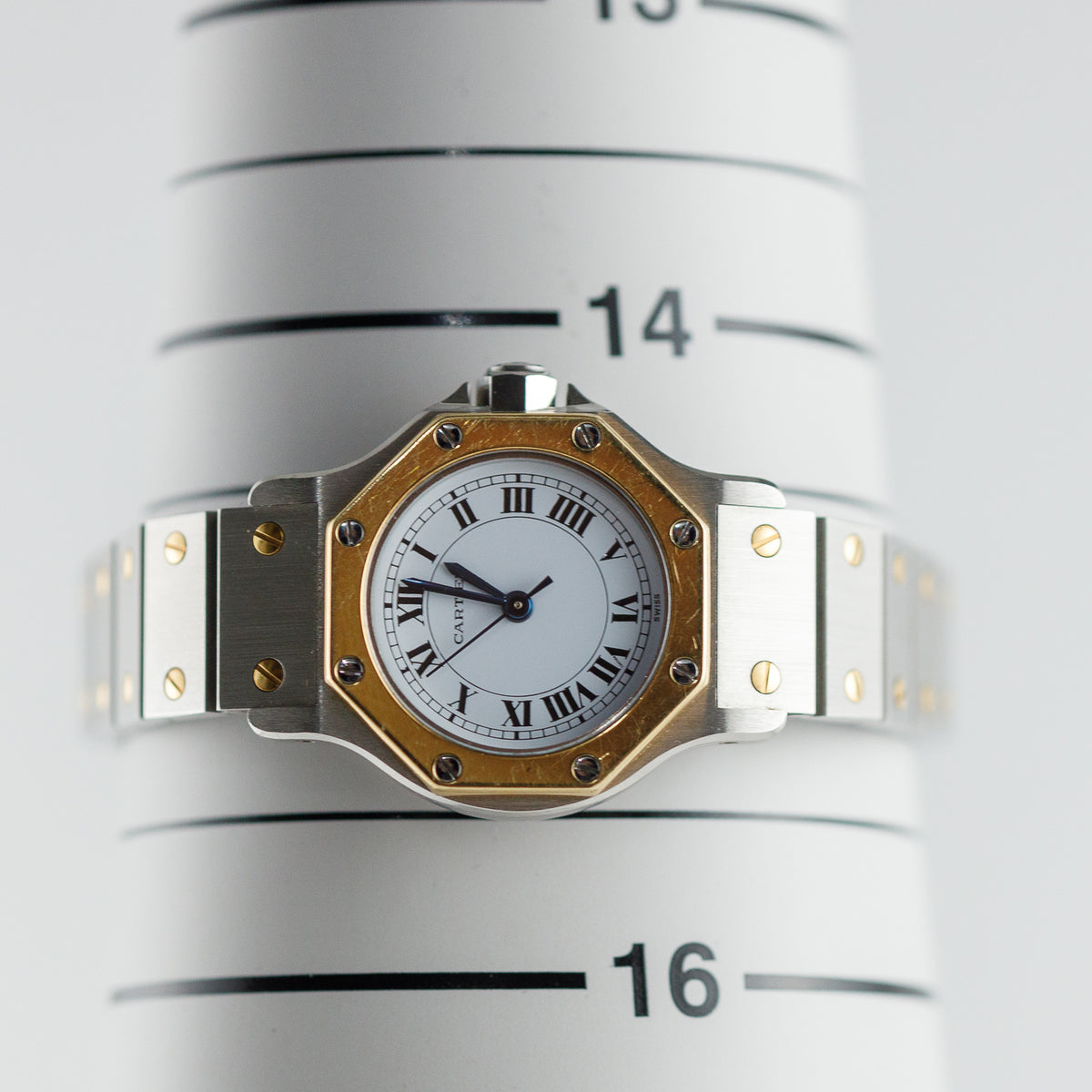 CARTIER SM SANTOS OCTAGON Ref.0907 Automatic