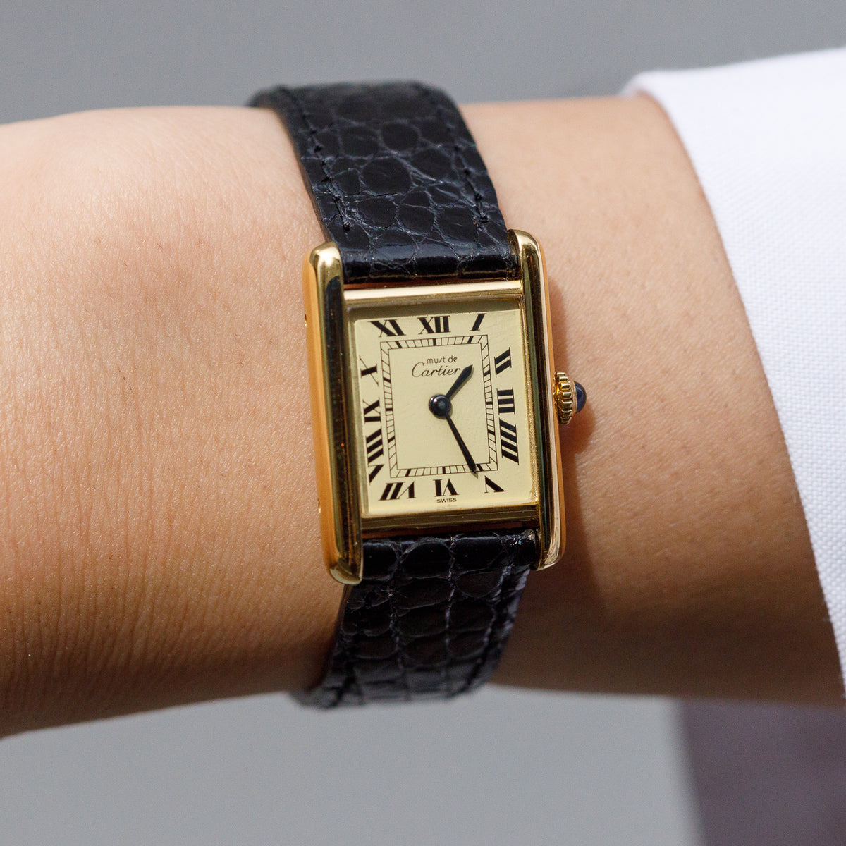 CARTIER SM must de TANK