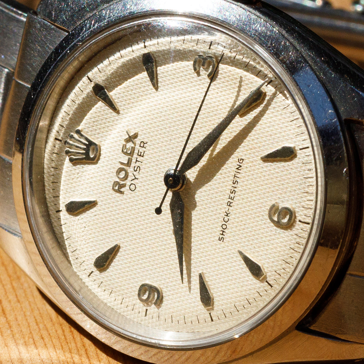 ROLEX OYSTER  Ref.6480 Explorer Honeycomb Dial Expansion Bracelet