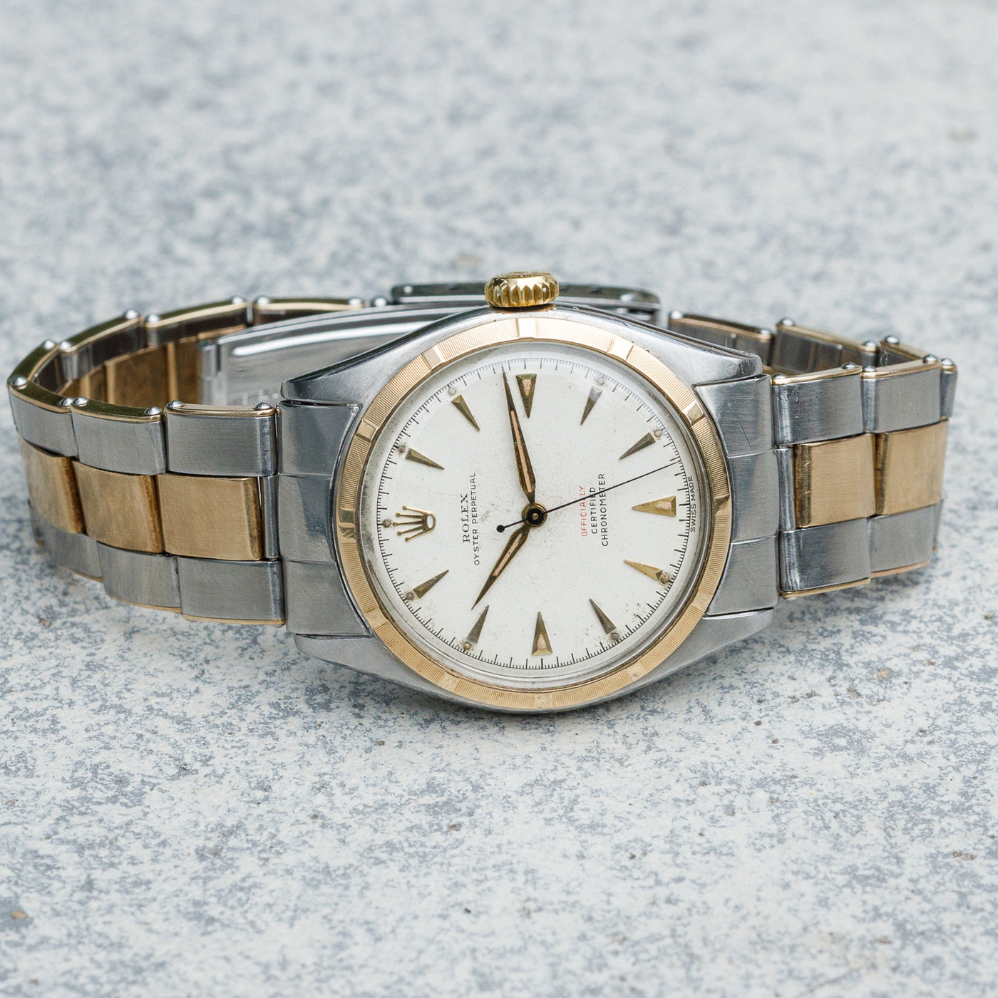 ROLEX BUBBLE BACK Ref.6085 – TIMEANAGRAM