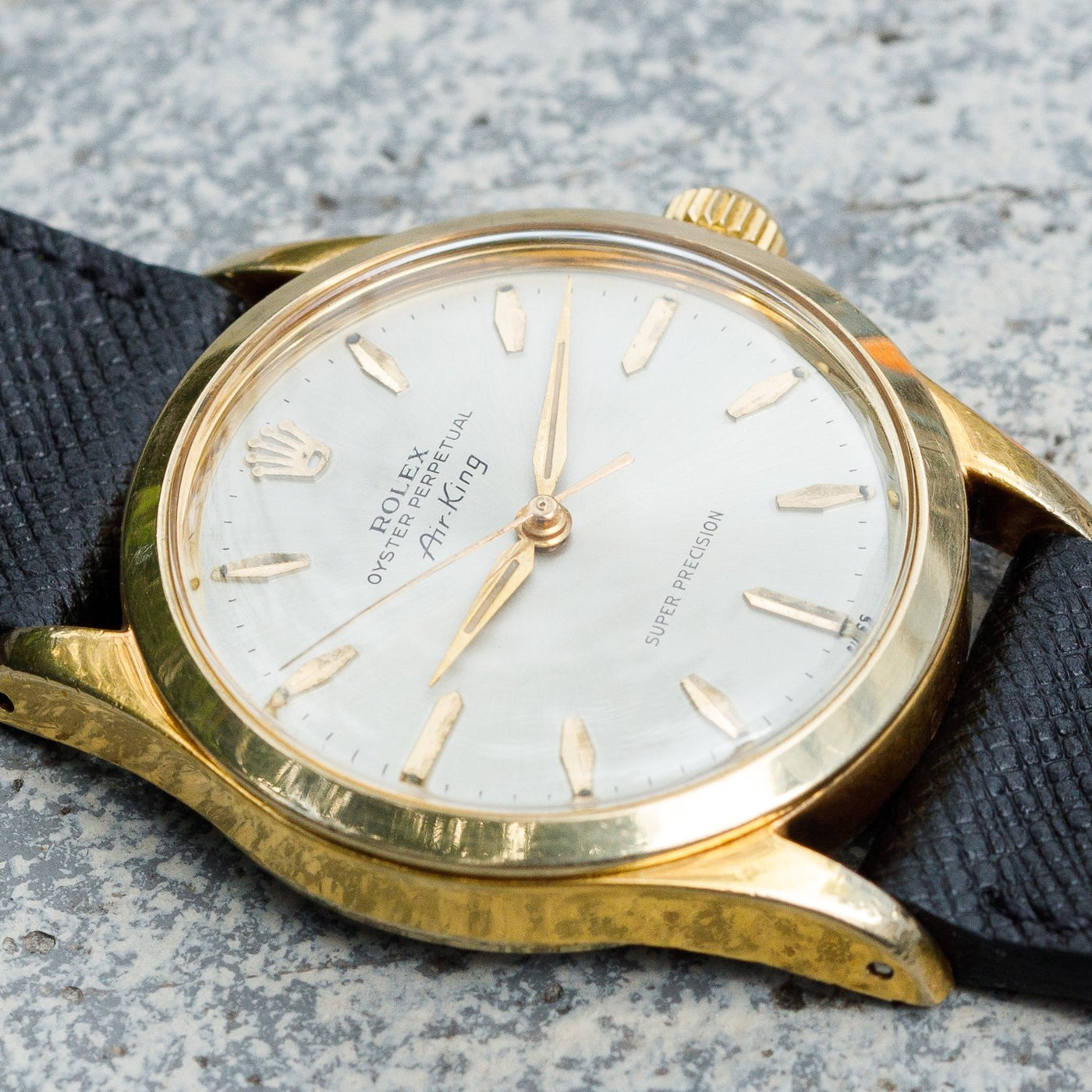 希少 ROLEX Ref.5506 エアキング ゴールド メンズ ビンテージ ROLEX Air-King Ref.5506 – TIMEANAGRAM